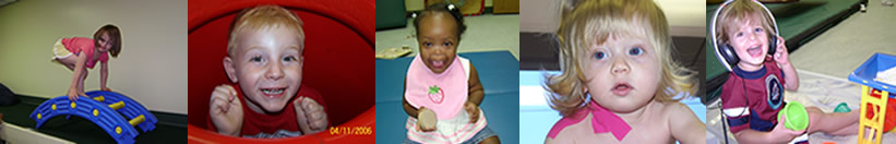 pictures of children receiving therapy